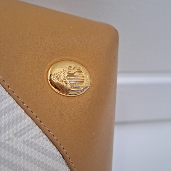 RARE Mark Cross Authentic Beautiful Vintage Purse Made in Italy with Copyright - Picture 4 of 12